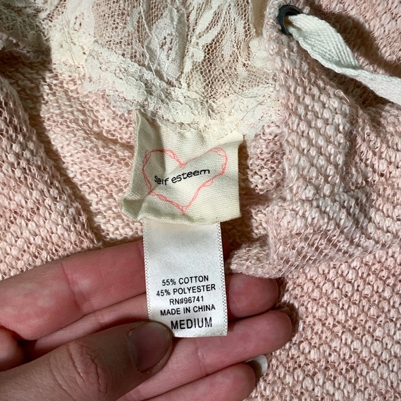 Pink Pullover Sweatshirt - Picture 2 of 4